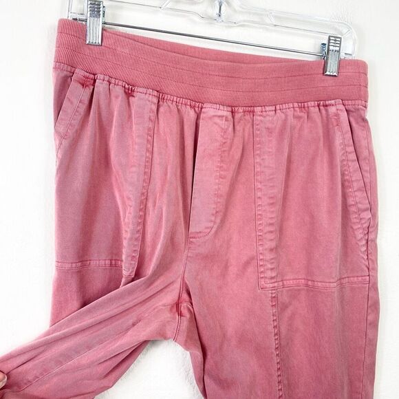 Soft Surroundings Dusty Pink Lyocell Buckle Ankle Pull On Pants Size S - Picture 3 of 8